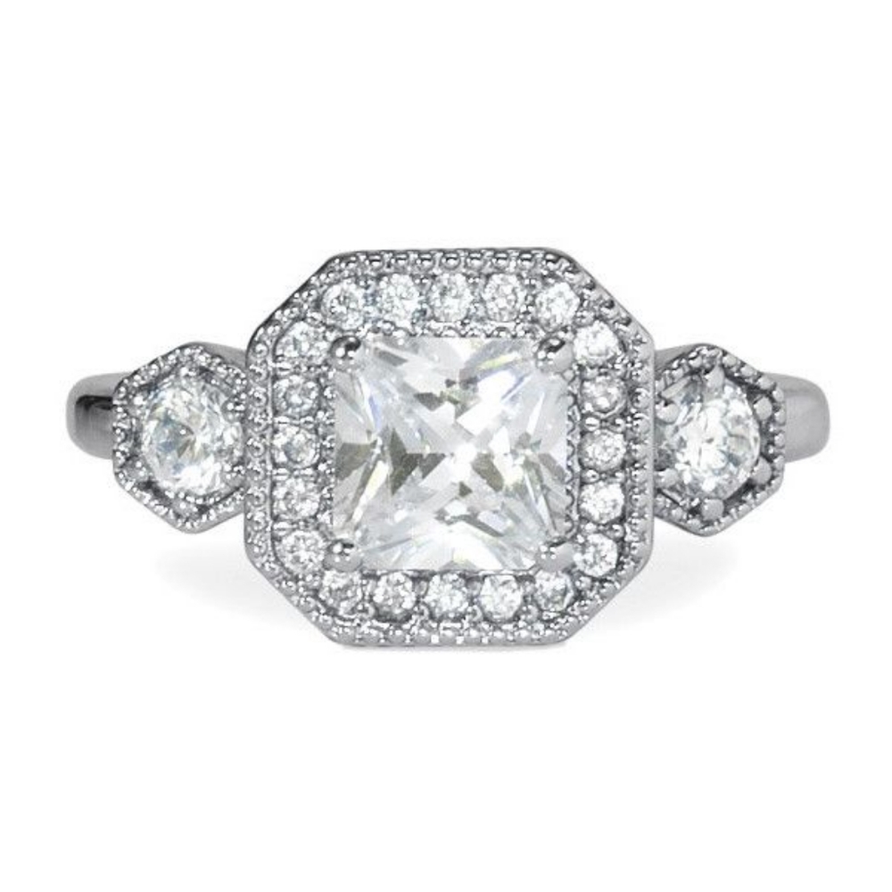 Deco Cockrail Ring